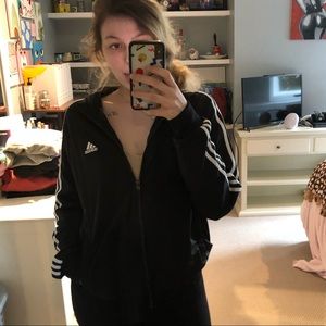 Retro Adidas Zip-up Jacket
